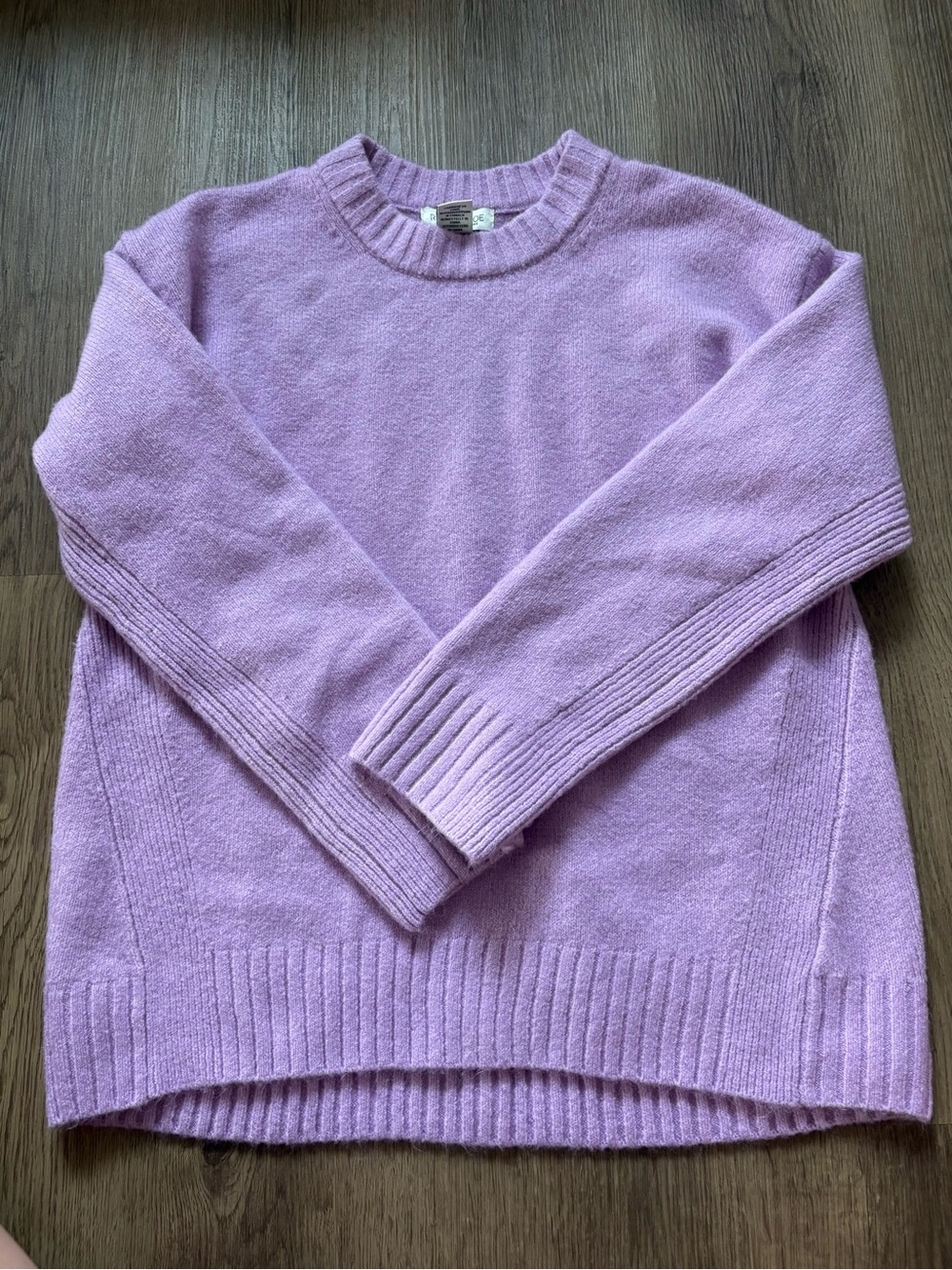 Rachel Zoe Lavender Crewneck Sweater